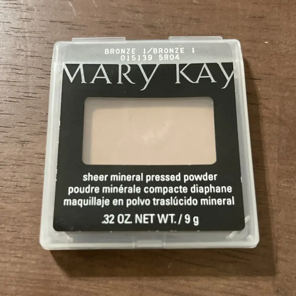 Mary Kay Sheer Mineral Pressed Powder Makeup Bronze 1 - New 015139 Discontinued